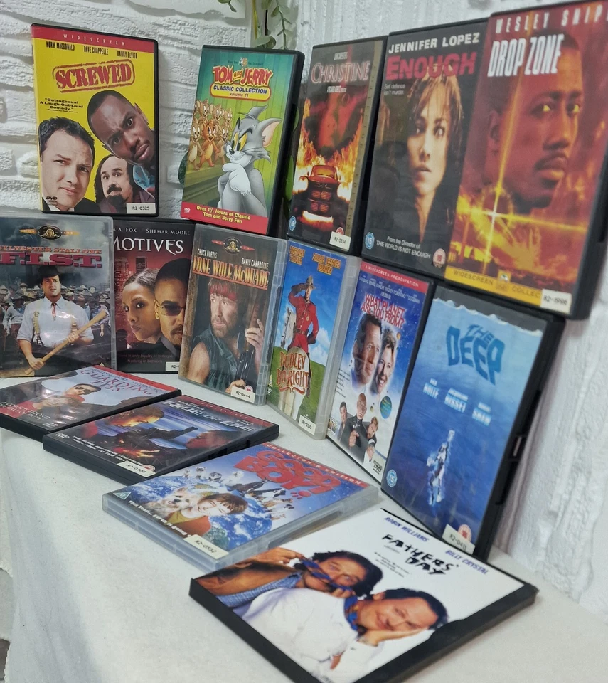 15 DVD Movie Collection Action Comedy Classics Original Cases - Collectible - Image 2 of 4