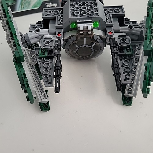 Lego Star Wars Yodas Jedi Starfighter 75360 completo manuale minifigure scatola - Foto 16 di 16