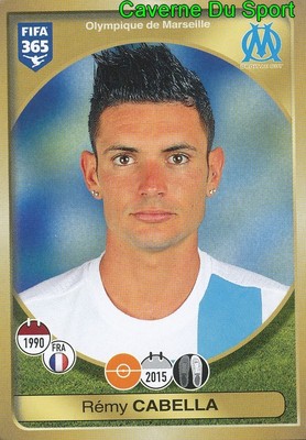 158 REMY CABELLA FRANKREICH OLYMPIQUE MARSEILLE OM STICKER FIFA 365 2017 PANINI