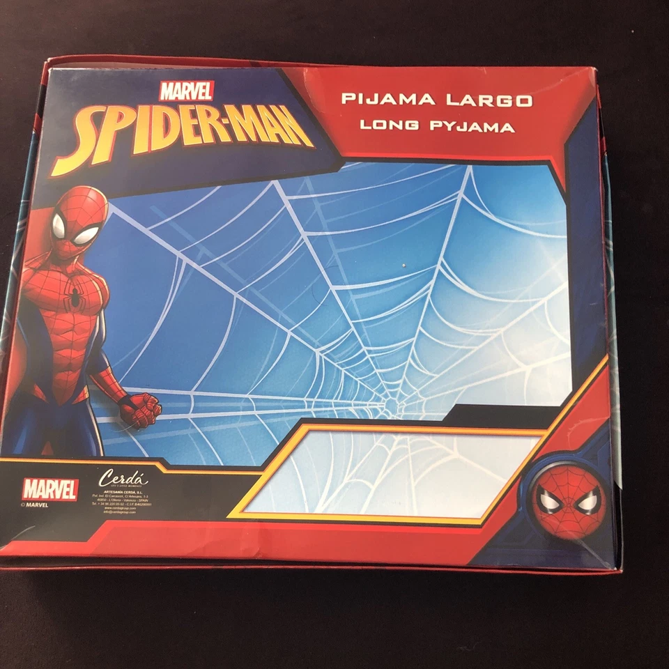 Pijama Marvel Spiderman Niños 2 Piezas 12 Años Foto 2 de 4