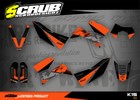 KTM Graphics Kit SMC 625 660 LC4 2006 2007 2008 Stickers Decals