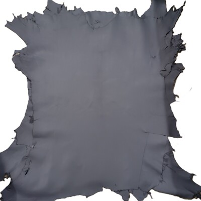 NAPPA Hides Skin Lambskin Think Soft Leather Hide Skins Premium GREY 6sqft