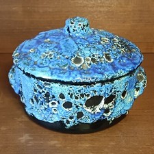 Écume De Mer, Marmite Avec Couvercle, Caquelon, Poêlon, Bleu