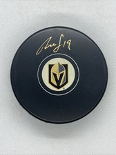 REILLY SMITH SIGNED PUCK JSA GOLDEN KNIGHTS