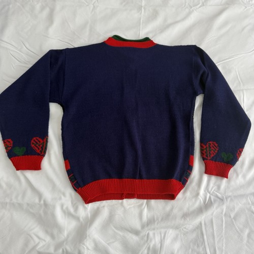 Vintage Mickey's Stuff For Kids Knit Pullover Sweater Minnie Kids Size Large 14 - Picture 2 of 8