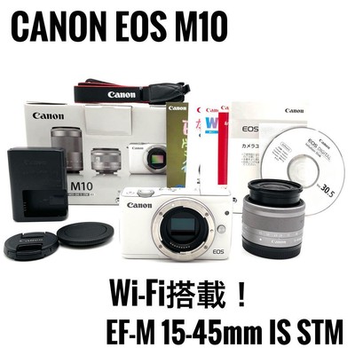Excellent condition] CANON EOS M10 mirrorless single-lens camera 