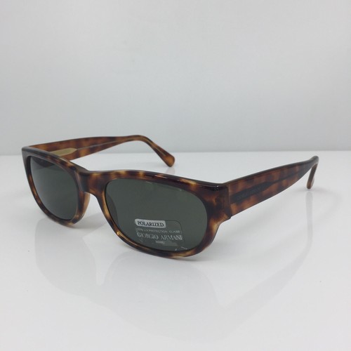VINTAGE GIORGIO ARMANI 845 Occhiali da sole polarizzati GA 845-P C. TIGER  Tortoise 57mm | eBay