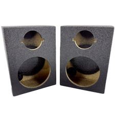 Universal Speaker Panel 1x6.5 1XTweter PAIR Speaker Pod Enclosure Box