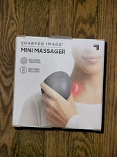 Sharper Image Mini Massager. Relaxing Vibration, NEW