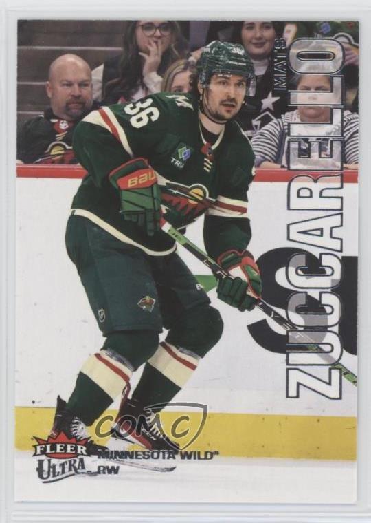 2022-23 Upper Deck Fleer Ultra Silver Foil Mats Zuccarello #53