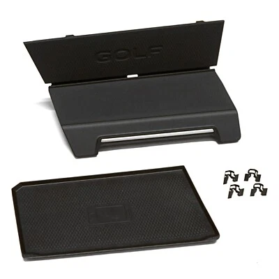 Compartimento de almacenamiento original VW Golf 8 (5H) tapa estación de carga juego de reequipamiento consola central