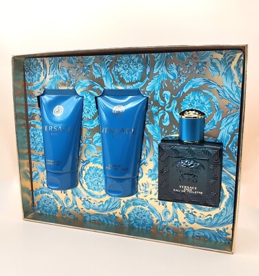 VERSACEGeschenkset - Eros pour Homme Set 3x50ml