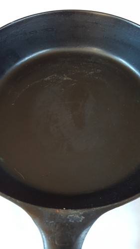 Antique Griswold No 6 Small Logo Early Smooth Handle Cast Iron Skillet 699 J - Picture 7 of 11