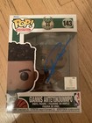 Giannis Antetokounmpo Signed Autographed Funko Pop #143 PSA/DNA Authenticated