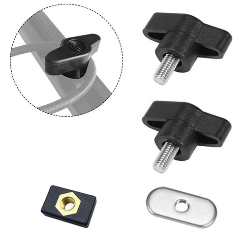 Handy Kayak Canoe Mounting Rail Hardware Screws Nuts Track Mount Included eBay