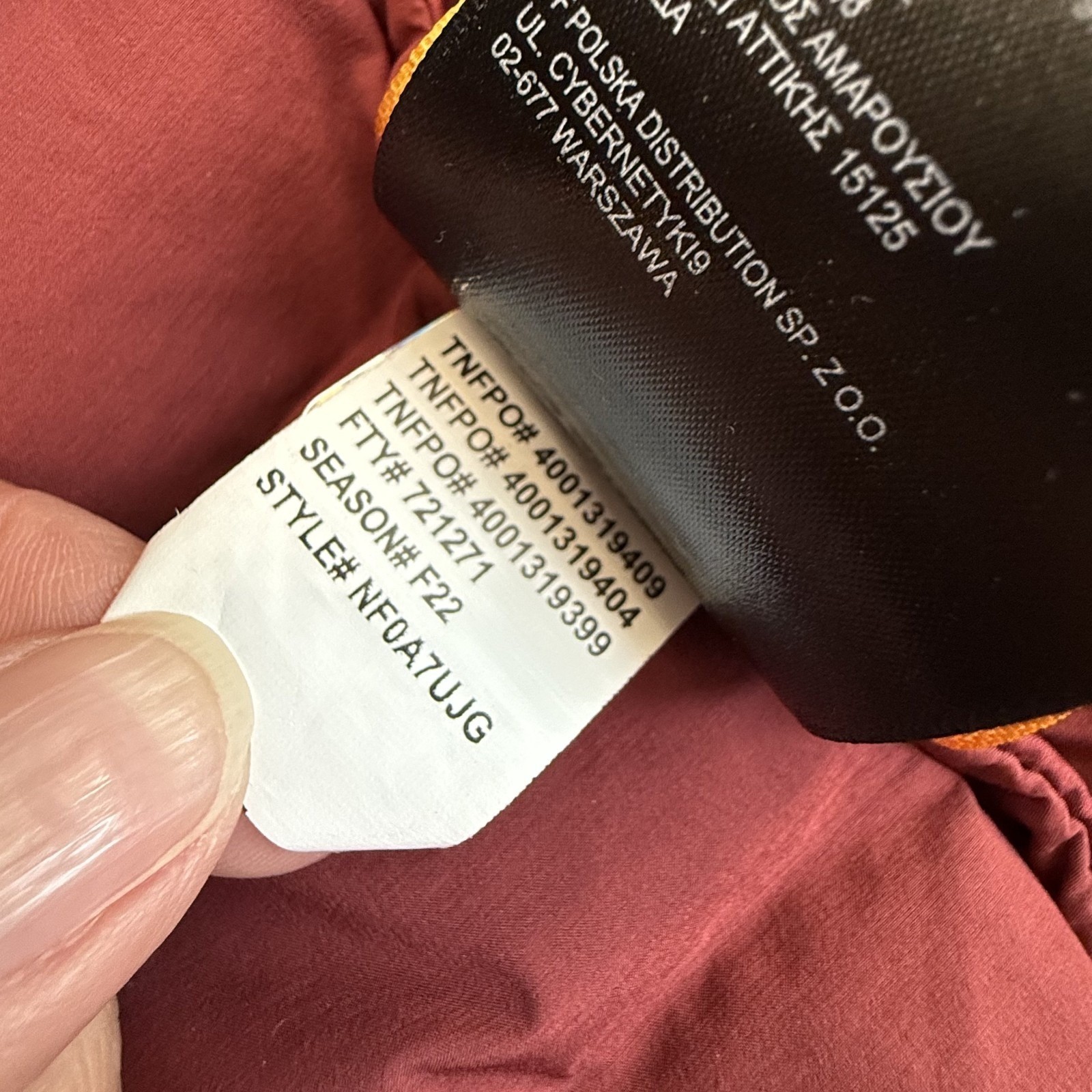 The North Face Renewed Belleview Stretch Down Jacket Mens XL Red 600 Fill thumbnail 14