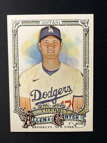 SHOHEI OHTANI 2025 Topps Allen & Ginter #132 Dodgers Base