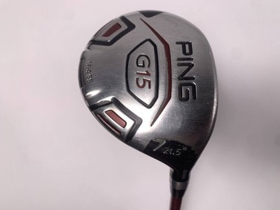 Ping G15 7 Fairway Wood 21.5* TFC149 Soft Regular Senior Graphite Mens RH