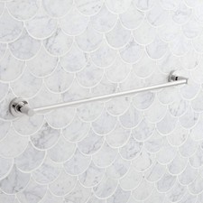 Signature Hardware SHLE18TBCP Lexia 18" Towel Bar, Chrome
