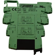 NEW Phoenix Contact 2966595 Solid State Relay w PLC-BSC-24DC/21 Base 24V 