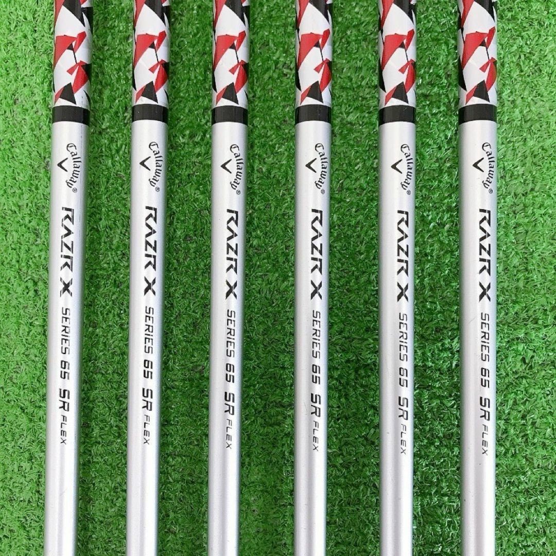Ta39 Callaway Razr X Black 6 Iron Set 65I Sr | eBay