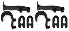 2 Pack Mailbox Plastic Latch Repair Kit for Standard Metal Mailboxes