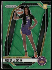2024 Panini Prizm WNBA #144 Rickea Jackson Green Prizms