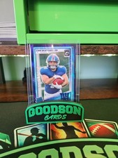 2025 Panini Donruss Optic - Rated Rookie Cam Skattebo Purple Shock Prizm (RC)