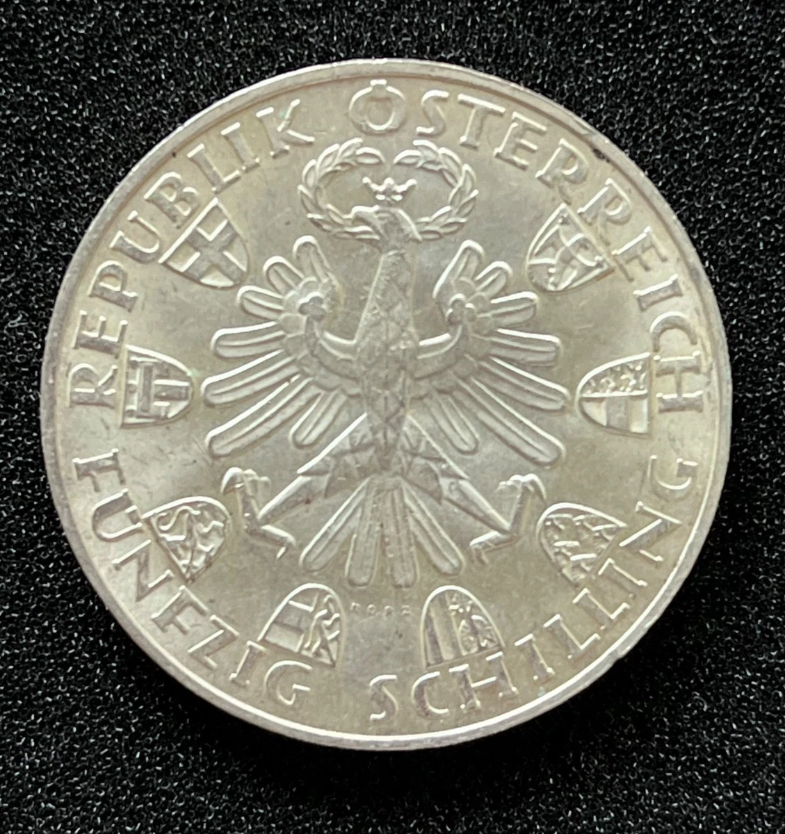 50 Schilling 900 Silber Münze Österreich 1959 VZ Tiroler Freiheit Andreas Hofer