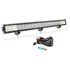 40 inch 540W LED Light Bar Triple Row Spot Flood 40 inch 3 row wiring harness