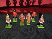 Vintage Britains LTD Toy Soldiers Lot of 6 - Made in England Metal Figures