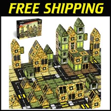 100PCS Army Magnetic Tiles - Educational Toys for Boys Girls