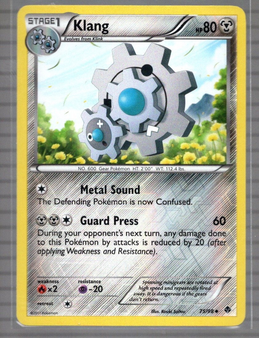 Pokemon - Klang - 75/98 - Uncommon - Reverse Holo - Emerging Powers - NM