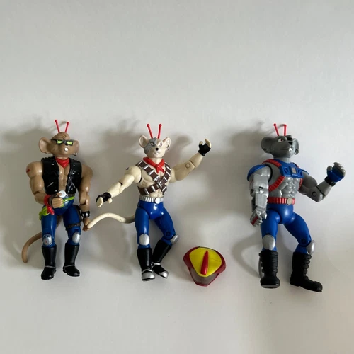 Biker Mice Galoob 1993 From Mars Collection Lot Vintage Toys Rats