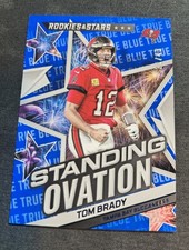 2022 Panini Rookies & Stars Standing Ovation Tom Brady #SO-1 True Blue /49