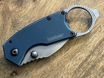 Kershaw Antic Framelock Folding Knife 1¾  8Cr13MoV Steel Blade Stainless Handle