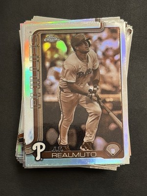 2025 Topps Chrome Sepia Ref Pick Your Card FREE SHIPPING If Buy More Than 1 Card