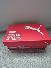 PUMA Mens Softride Symmetry Fuzion Black Running Shoes box no shoes included