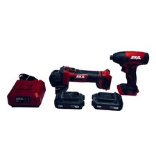Skil 20V Cordless 4-1/2" Angle GrinderAG290201/1/4" Impact Driver ID572701