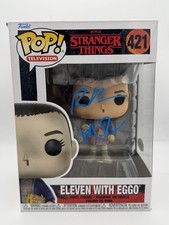 Ross & Matt Duffer "Stranger Things" AUTOGRAPH Signed Eleven 421 Funko Pop ACOA