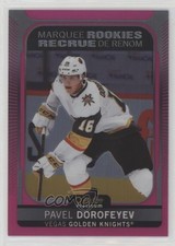 2021-22 O-Pee-Chee Platinum Marquee Rookies Matte Pink Pavel Dorofeyev #274 05u8