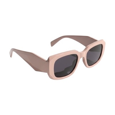 ELVEMWORLDS Eli Sonnenbrille Damen Hazelnut   Oversized Square Cat Eye Fashion
