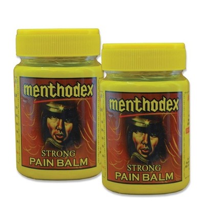 Menthodex Strong PAIN BALM 100g X 2, Fast Relief For Muscle, Joint & Body Pain