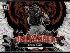 2023 Donruss #U2 Henry Davis Unleashed Rapture Pittsburgh Pirates (P)