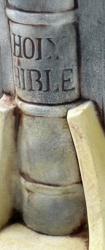 Vintage Musical Ceramic Diorama Holy Family Nativity Bible Heavy Figurine Works - Picture 14 of 19