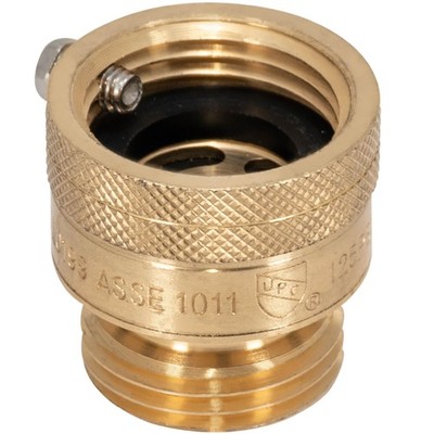 3/4 Inch Fht X 3/4 Inch Mht Hose Bibb Anti | Brass | Heavy Duty