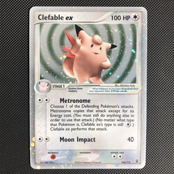 Clefable ex 106/112 EX FireRed & LeafGreen Holo Ultra Rare