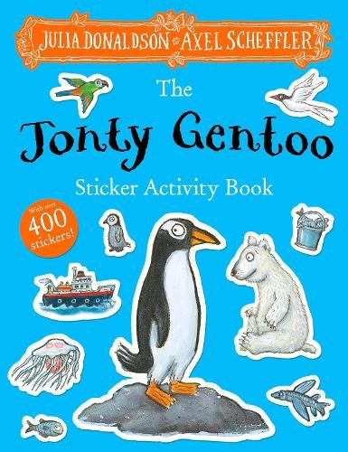 Julia Donaldson Jonty Gentoo Sticker Activity Book (PB) (Мягкая обложка) (ИМПОРТ из Великобритании)