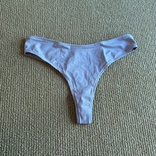Skims Iris Mica Cotton Dipped Thong, Size 2X New