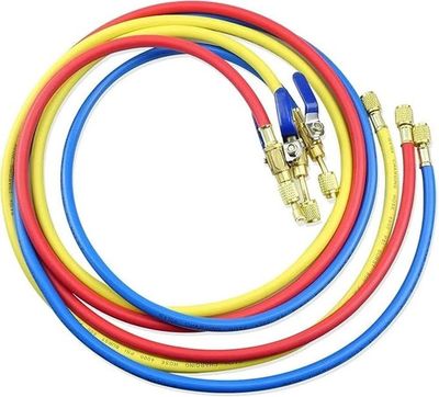 #ad #ad Yellow Jacket Plus II 29986 – 72quot; Ball Valve Hoses 1 4quot; Set of 3 $46.50